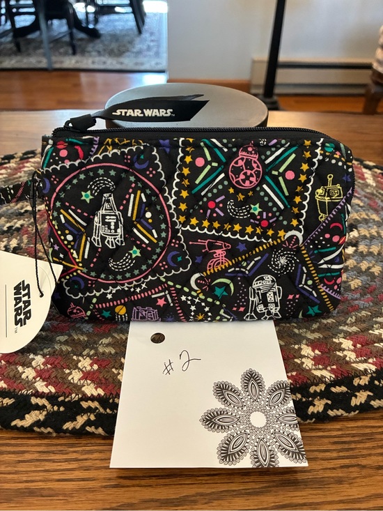 Vera Bradley Handbags - Vera Bradley Star Wars Droids Essential Zip Wristlet wallet actual NWT